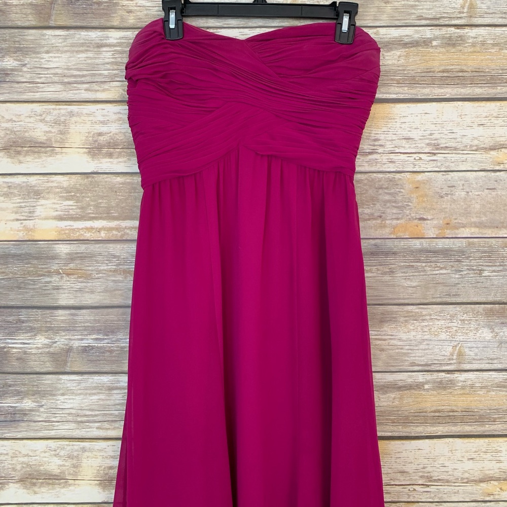 Ralph Lauren Magenta Evening Dress